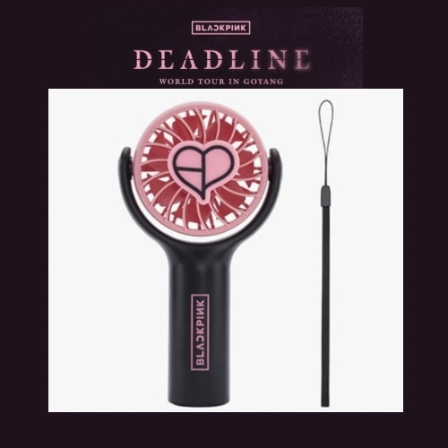 【国内発送】【公式品】BLACKPINK DEADLINE TOUR OFFICIAL MINI HAND FAN