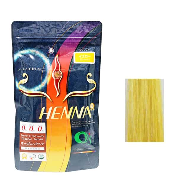 オーズプレミアムヘナ イエロー 500g 8,015円