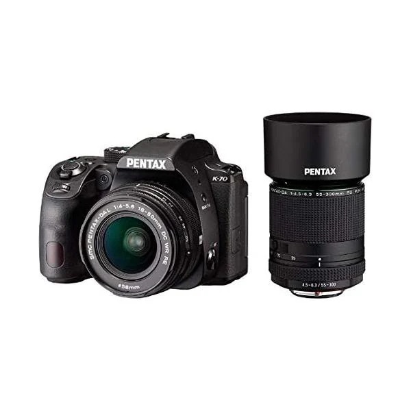 【中古】PENTAX K-70(BK)300WZ RE KIT【防塵防滴構造】【バリアングルモニター】
