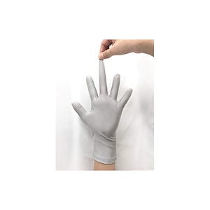 日本製 抗菌手袋 ポップハンド グレー メンズ LLサイズ 1双入り 2ウェイ手袋 接触冷感 接触感染対策 日焼け防止 紫外線 抗菌 防臭 5本指 ぴったりフィット 肌に優しい 吸水速乾 熱中症対策