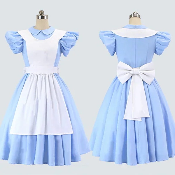 激安 即納 一部在庫あり コスプレ衣装 ふしぎの国のアリス メイド服 大人 アリス コスプレ衣装 メイド服 ハロウィン 学園祭