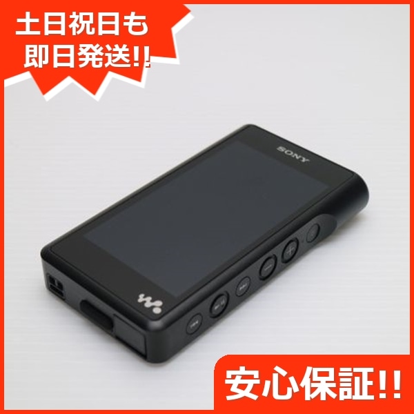 新品同様 NW-WM1A ブラック オーディオプレイヤー SONY 98