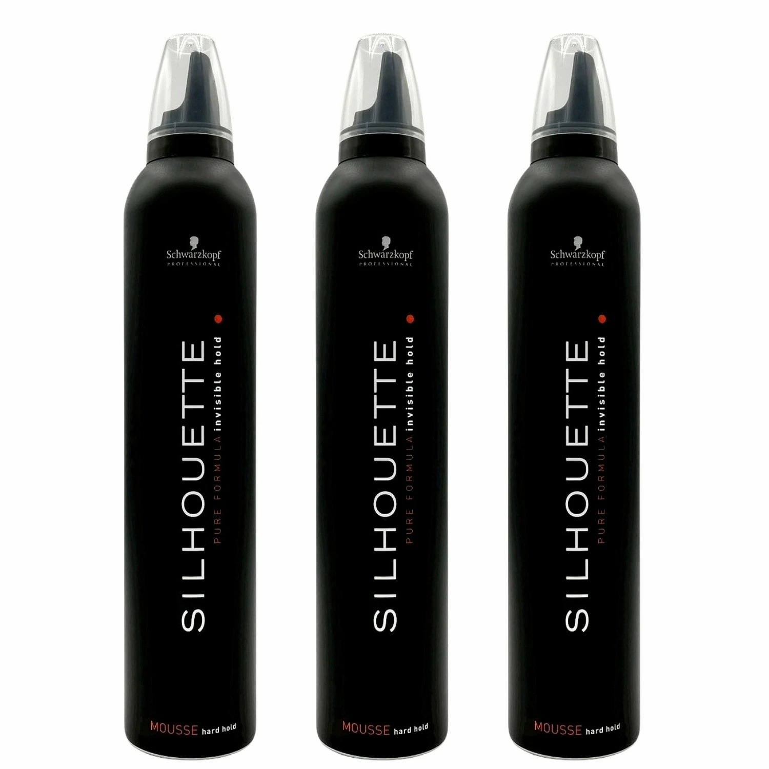 3個セット シュワルツコフ シルエット ハードムース 350g schwarzkopf スタイリング剤 ヘアスタイル セット力 ムース ハードムース