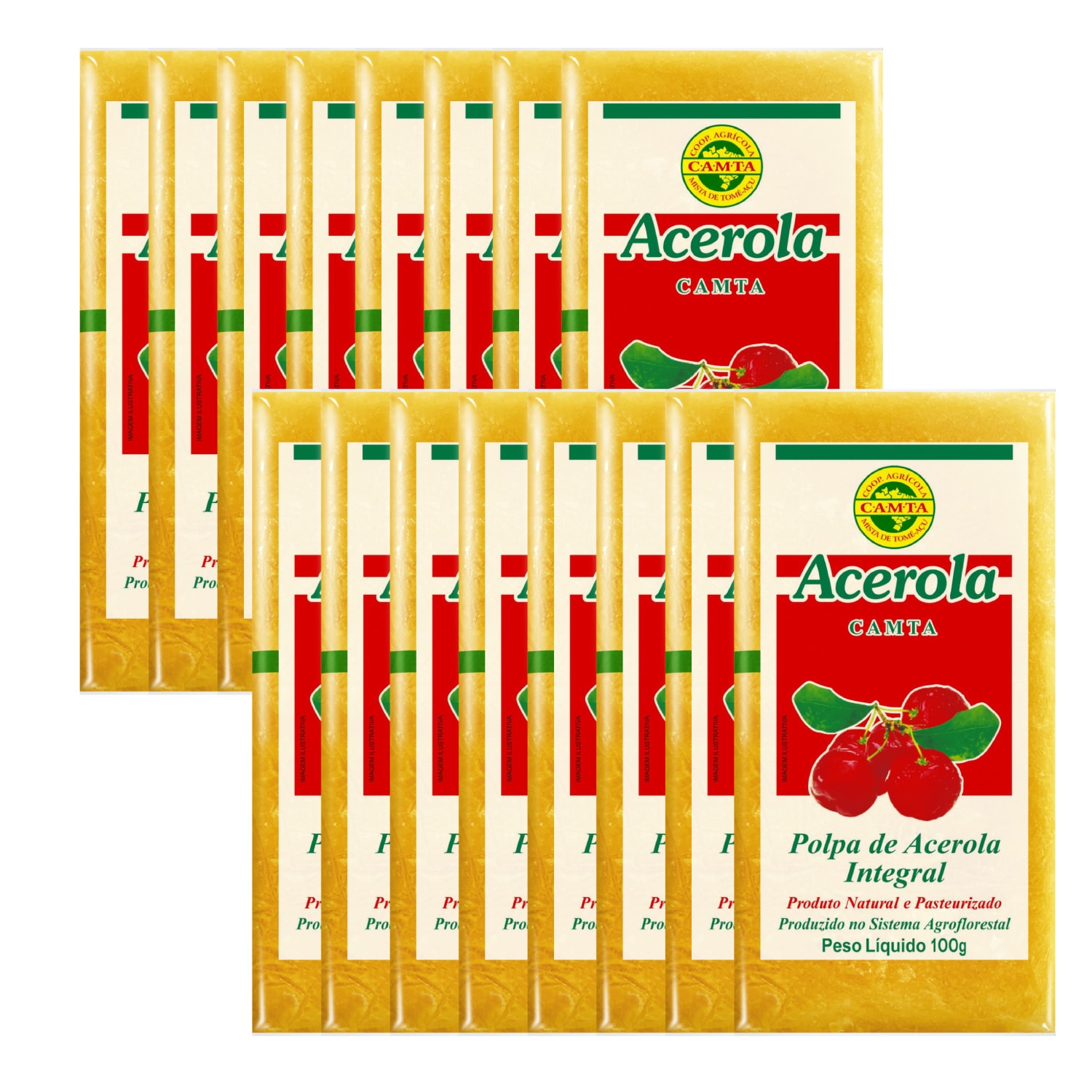 冷凍アセロラピューレ 100g×16パック(4袋セット) 4,843円