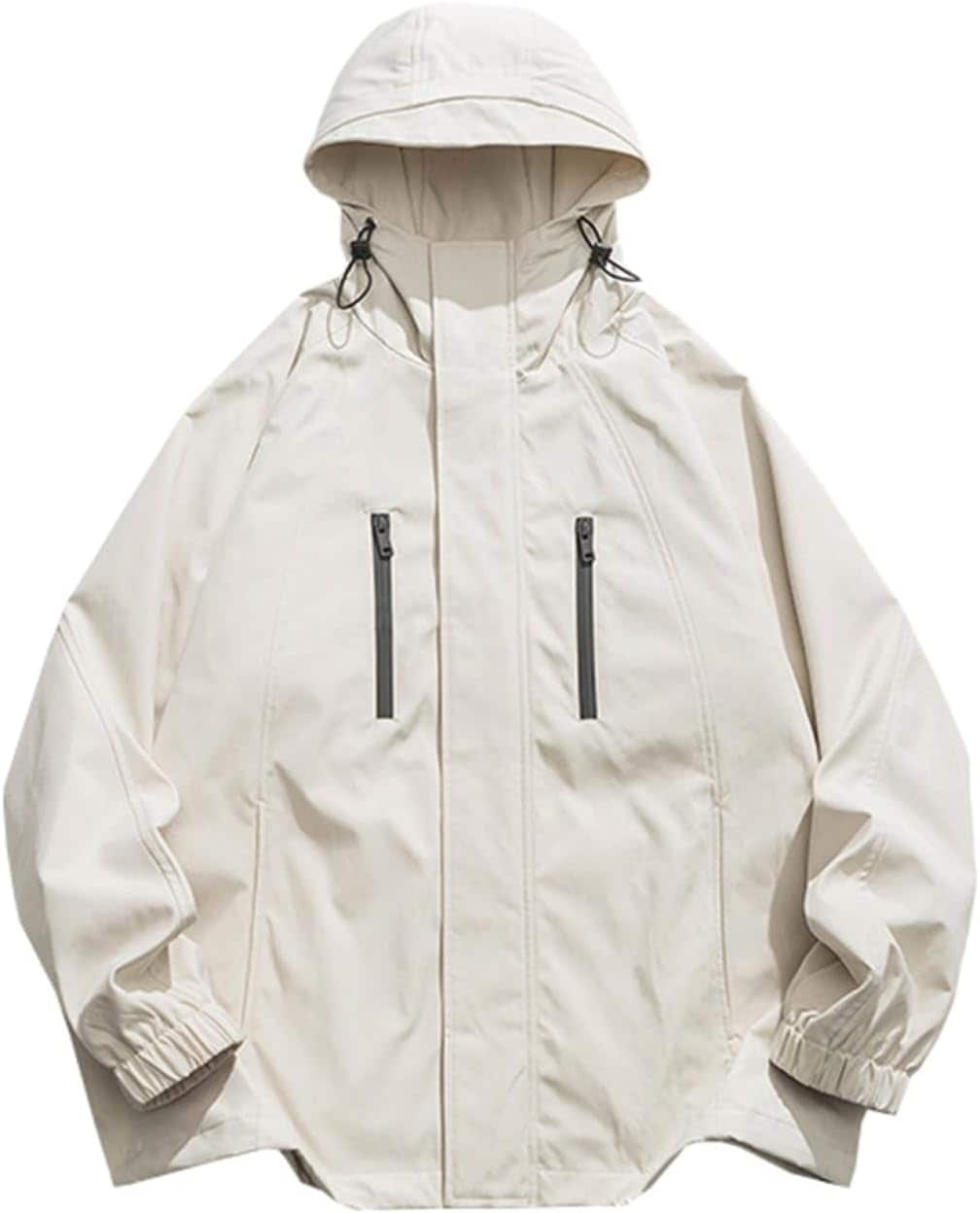 ウインドブレーカー メンズ フード付き ジャケット カジュアル アウター 作業着 登山服 ジャンパー ブルゾン マウンテンジャケット 薄手 防風 ジッパー お洒落 大きいサイズ アウトドア