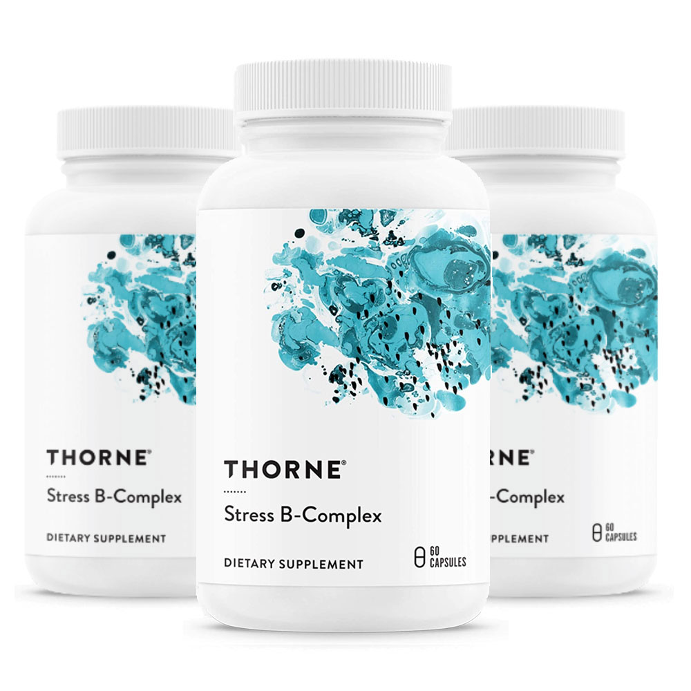3本 ソーンリサーチ ストレスBコンプレックス 60錠 Stress Bcomplex