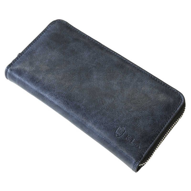 ELA　ラウンドファスナー 長財布　ELA9029NV