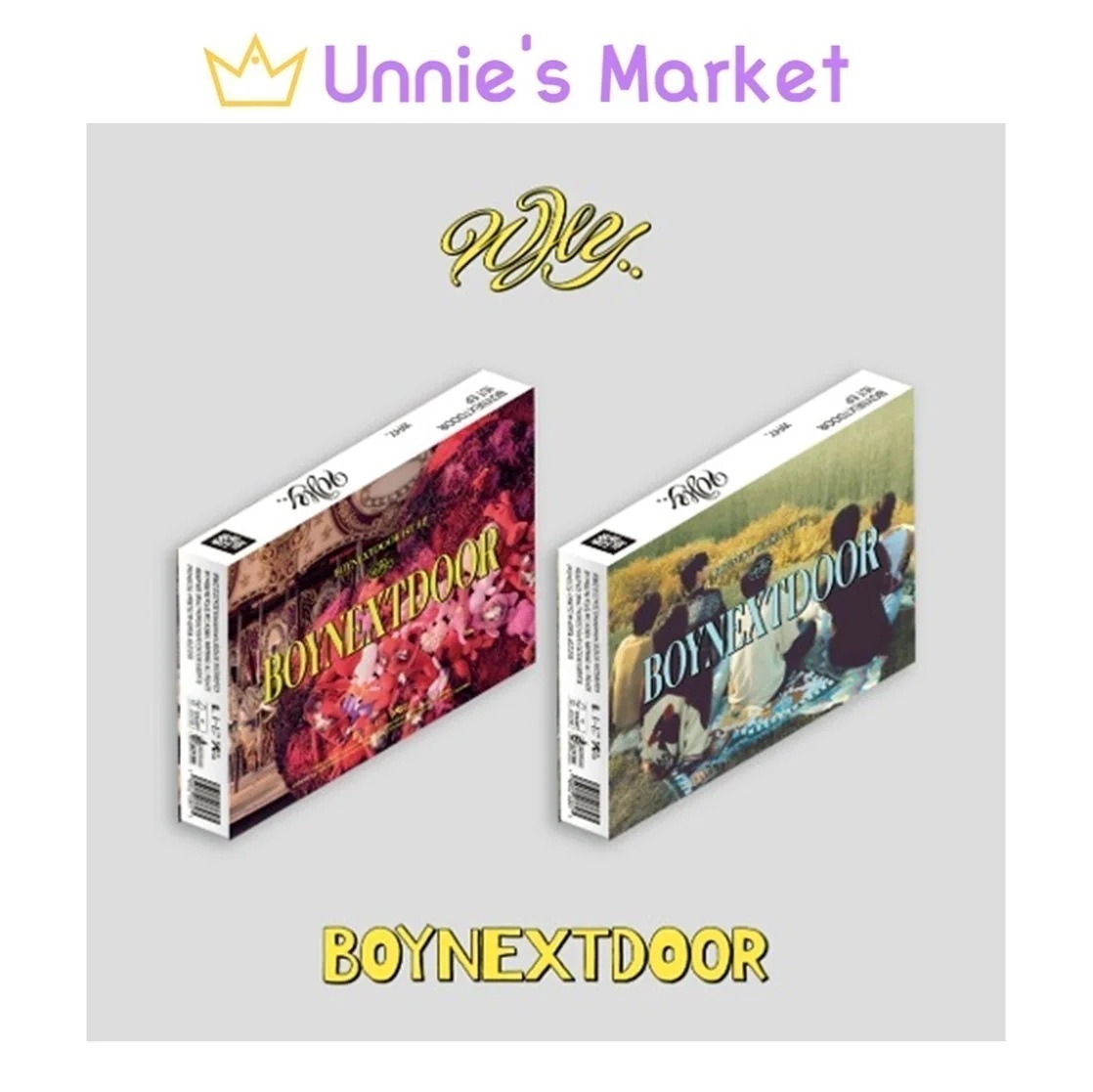 [SET] BOYNEXTDOOR - 1st EP ‘WHY..’