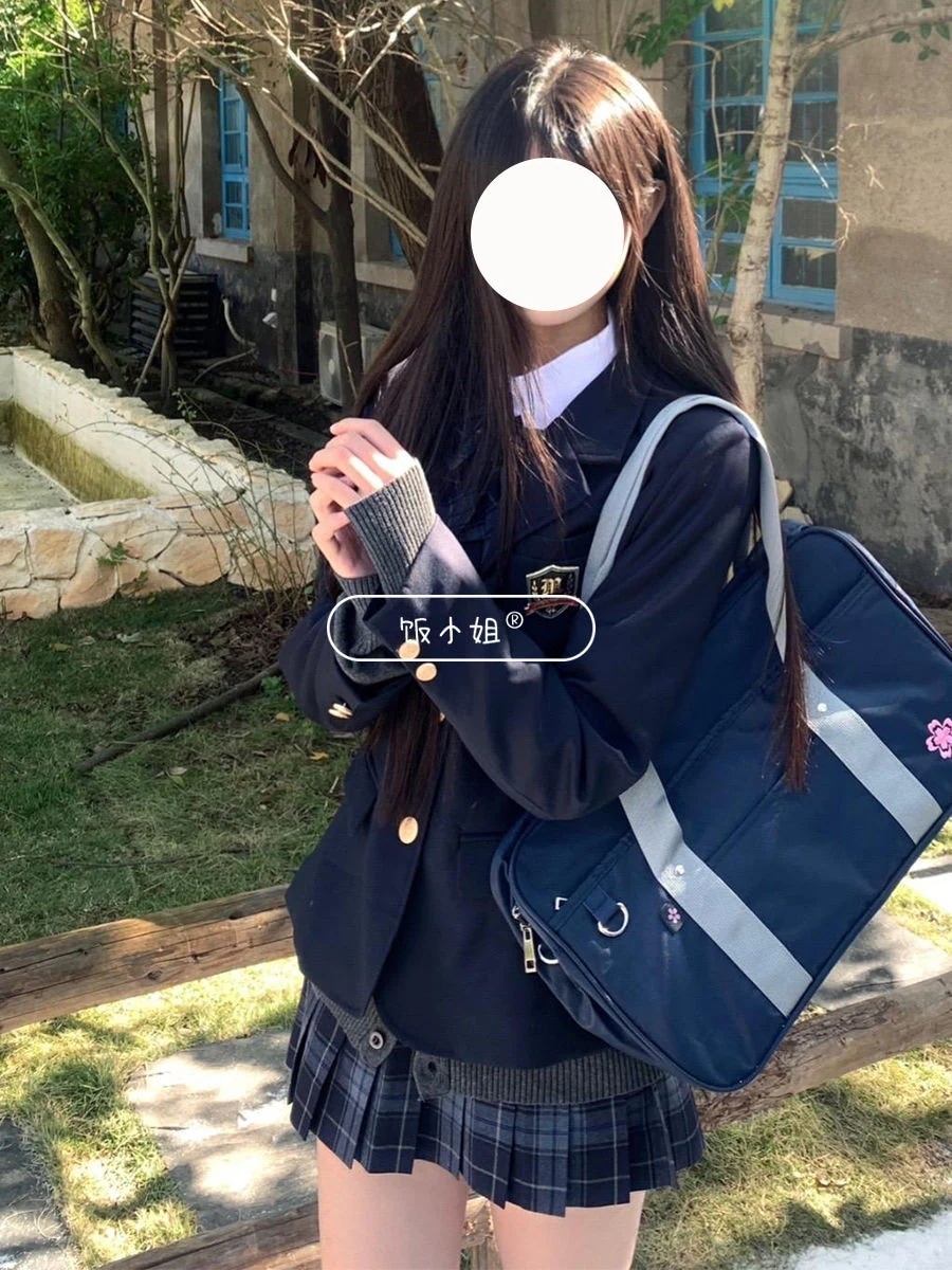 [セットアップ] 【5点セット】JKスーツジャケット気質新作春秋トップス制服スーツカジュアルスーツ