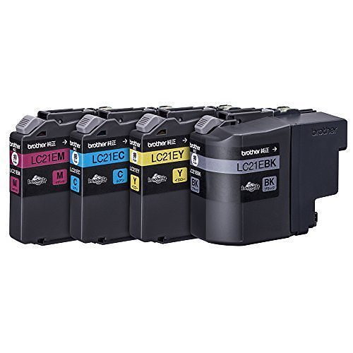 インクカートリッジ大容量タイプ お徳用4色パック LC21E-4PK