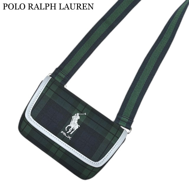 ポロ ラルフローレン POLO RALPH LAUREN BLACKWATCH POLO PONY POCH ポニー ゴルフ ポーチ ショルダーバッグ 288-001325-015