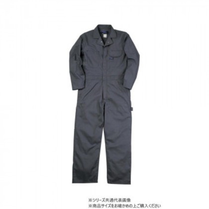 クレヒフク CAT長袖ツナギ チャコールグレー 3L 609