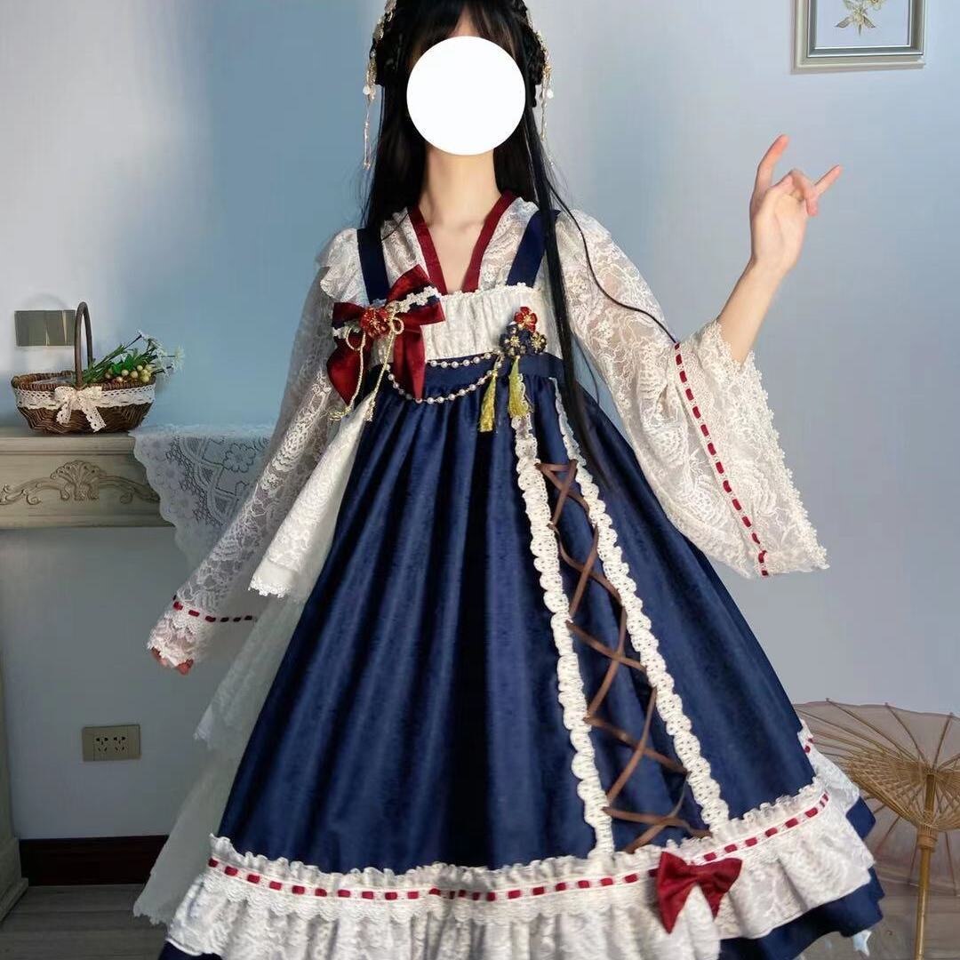 ロリータのスカートが可愛い白雪姫白雪姫アヒルのOP街の大きいスカートのセット 4,746円