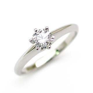 AneCan掲載 (Brand アニーベル) Pt ダイヤモンドデザインリング（婚約指輪エンゲージリング） ソリティア 一粒 楽ギフ_包装02P26Mar16