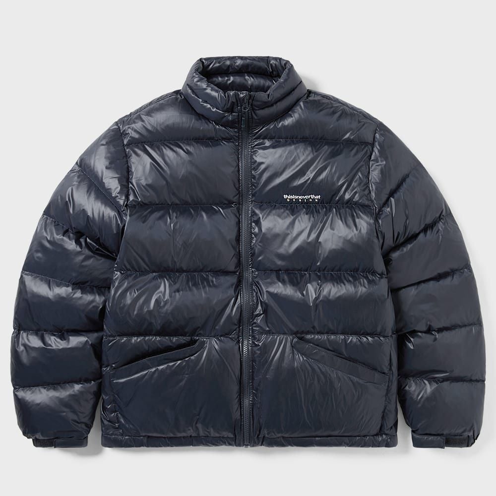 ディス・イズ・ネヴァー・ザット DSN ダウンパファージャケットネイビー