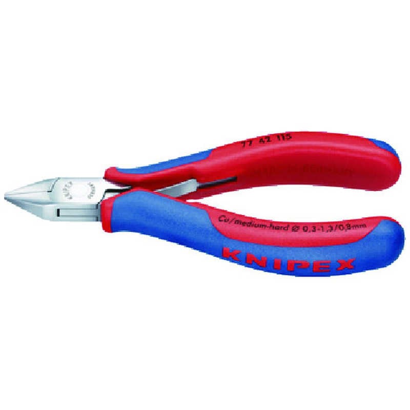 KNIPEX社　精密用ニッパｰ 115mm　7742115