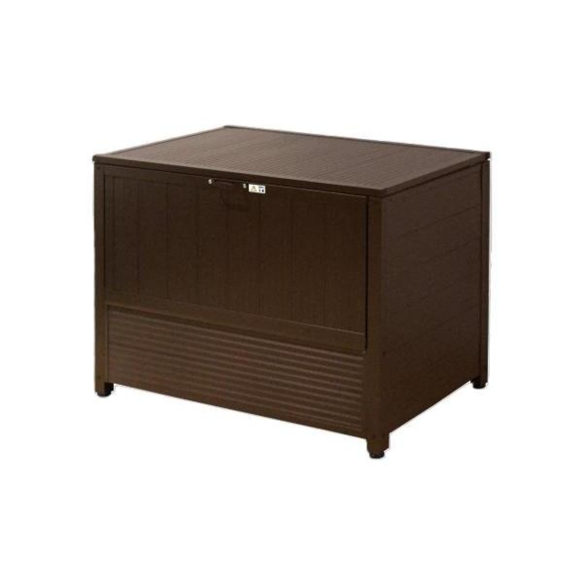 【I】谷村実業 屋外用 アルミダストボックス 90 ブラウン W930×D610×H715 TAN-956-90BR