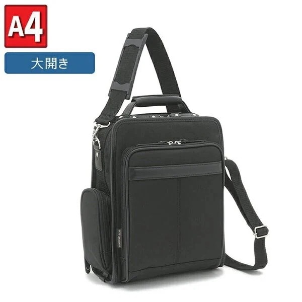 取寄品 ビジネスバッグ ビジネス鞄 2WAY A4 ショルダーバッグ 大開きタイプ 33738