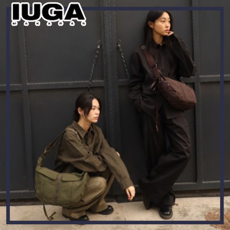 【IUGAMAKARAS】Bumpy Buckle Holster Bag