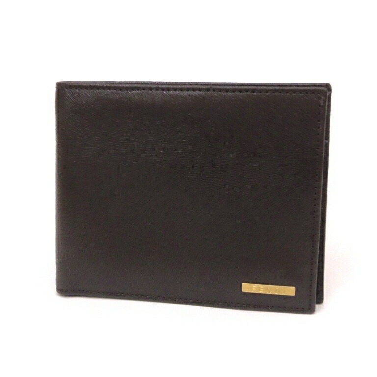 ﾌｪﾝﾃﾞｨ FENDI 二つ折り財布 ｳﾞｨｯﾃﾛ ﾌﾞﾗｳﾝ 【中古】(54381) 16,060円