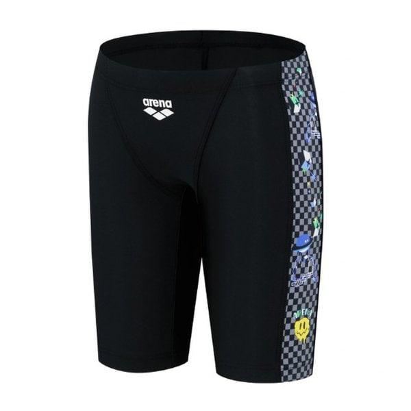 男児用屋内水着 ゴーストビレッジ 子供用4部丈 (A5SB1BF04BLK)