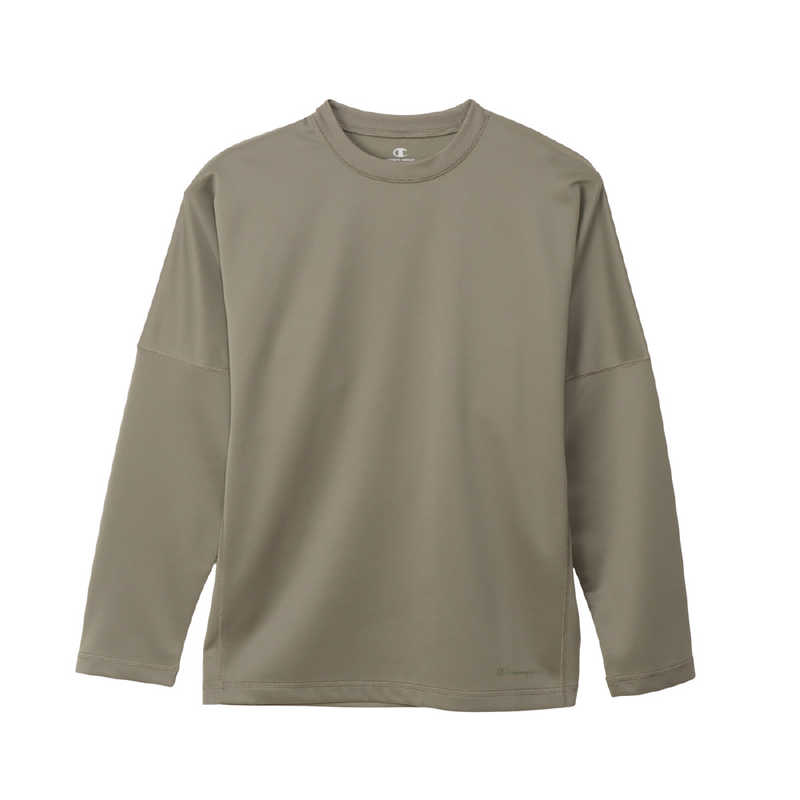 チャンピオン　リカバリーウェア ロングスリーブTシャツ ［Sサイズ］ オリーブ　C3-CS490