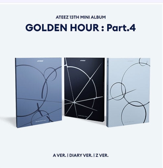 【未開封新品】[3点セット] ATEEZ ミニ13集 ATEEZ GOLDEN HOUR Part.4 Z Ver