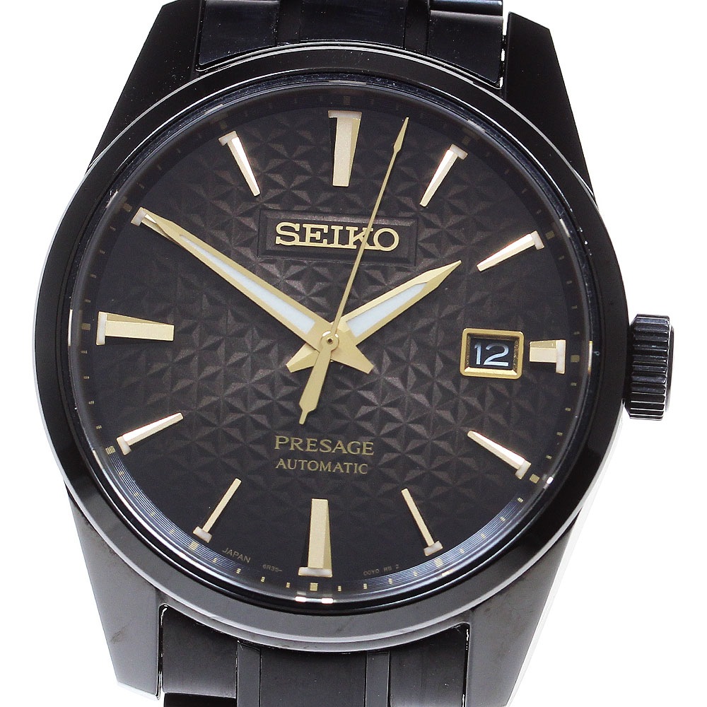 セイコー SEIKO SARX085/6R35-01K0 プレザージュ 140周年記念限定モデル 暁 自動巻き メンズ 良品 箱・保証書付き_848980【中古】