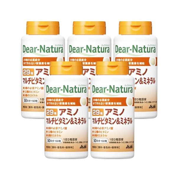 5個セット アサヒ ディアナチュラ 29 アミノマルチビタミン＆ミネラル 50日分