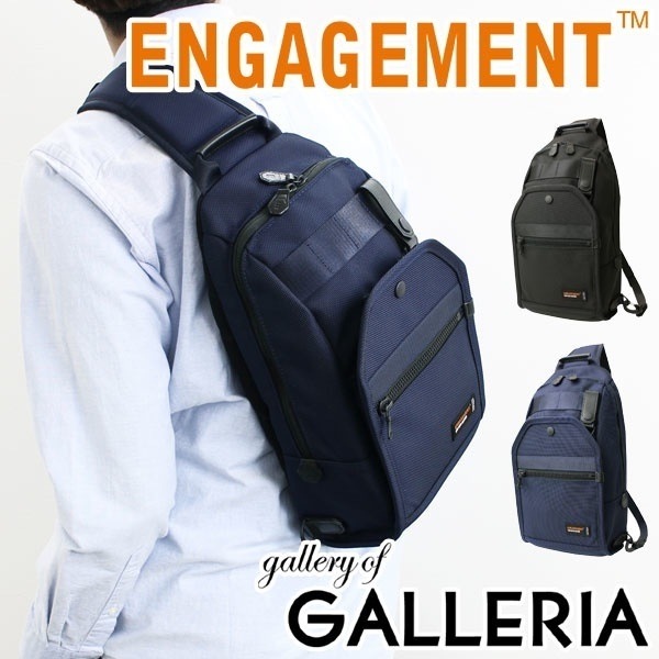 正規品1年保証ENGAGEMENT エンゲージメント ショルダーバッグ ボディバッグ ワンショルダーバッグ メンズ EGBB-001 fes2024