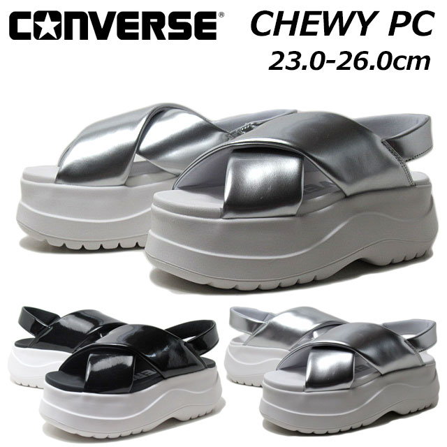 コンバース CHEWY PC/チューイー PC 33800030 33800031 厚底サンダル レディース 靴