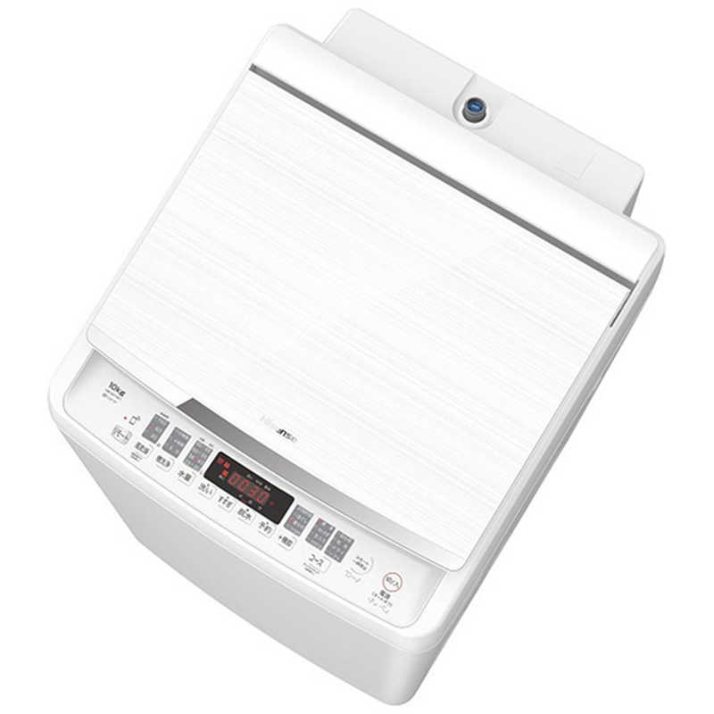 ハイセンス　全自動洗濯機 洗濯10.0kg Wi-Fi機能 ホワイト　HW-DG1001（標準設置無料）