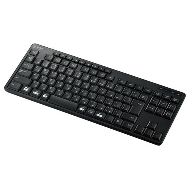 TK-FDM115SKTBK ブラック [無線静音コンパクトキーボード (日本語配列92キー+9キー)] メーカー直送