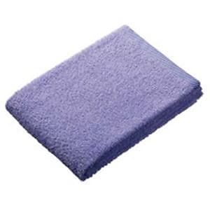 （業務用3セット）オーミケンシ ボーダー入バスタオル ライラック x3セット