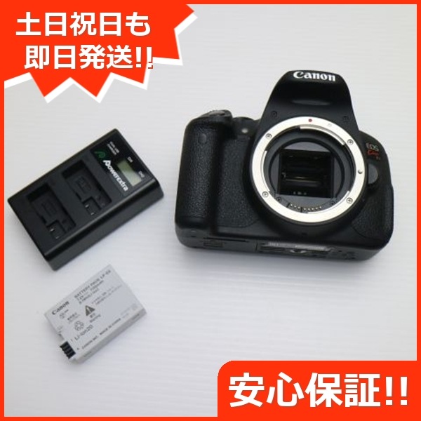 超美品 EOS Kiss X7i ブラック デジタル一眼 Canon 162 20,164円