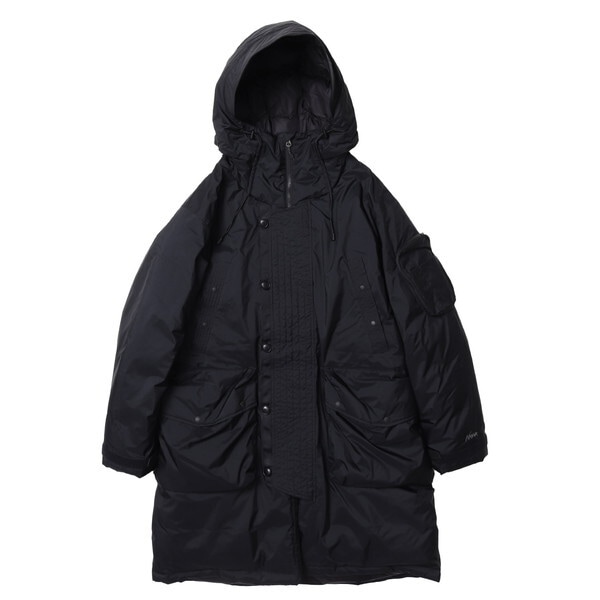 ナンガ オーロラテックス ダウンフィールド ハーフコート AURORA TEX DOWN FIELD HALF COAT BLK L ND2441-1C006-A N0001583