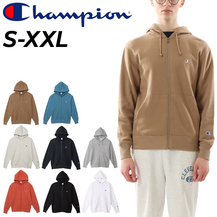 パーカー スウェット メンズ ジップアップ フーディ 長袖 無地 裏毛/C3-Y137