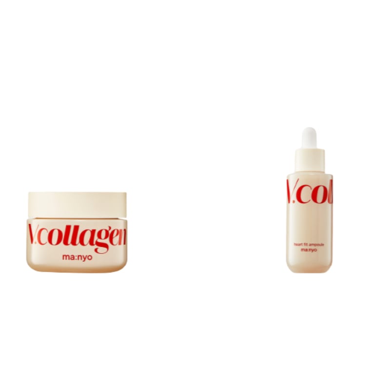 魔女工場 vコラーゲン ハートフィット クリーム 50ml+アンプル 50ml