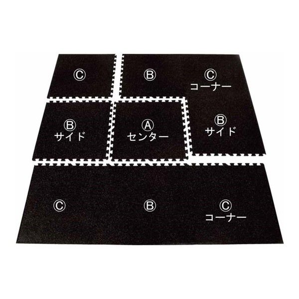 ETB113 903 ジョイント式エコマット Cコーナー 法人限定 メーカー直送