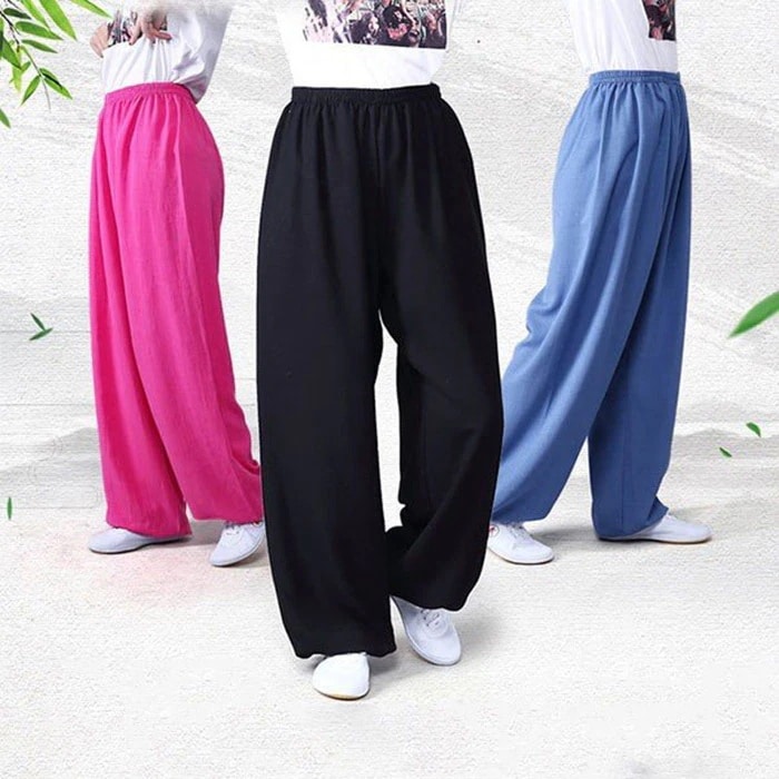 【20点セット】【送料無料】太極拳パンツ 綿麻素材 カンフーパンツ 太極拳 ウェア カンフー服 太極拳 服 表演服 練習着スポーツ 30,930円