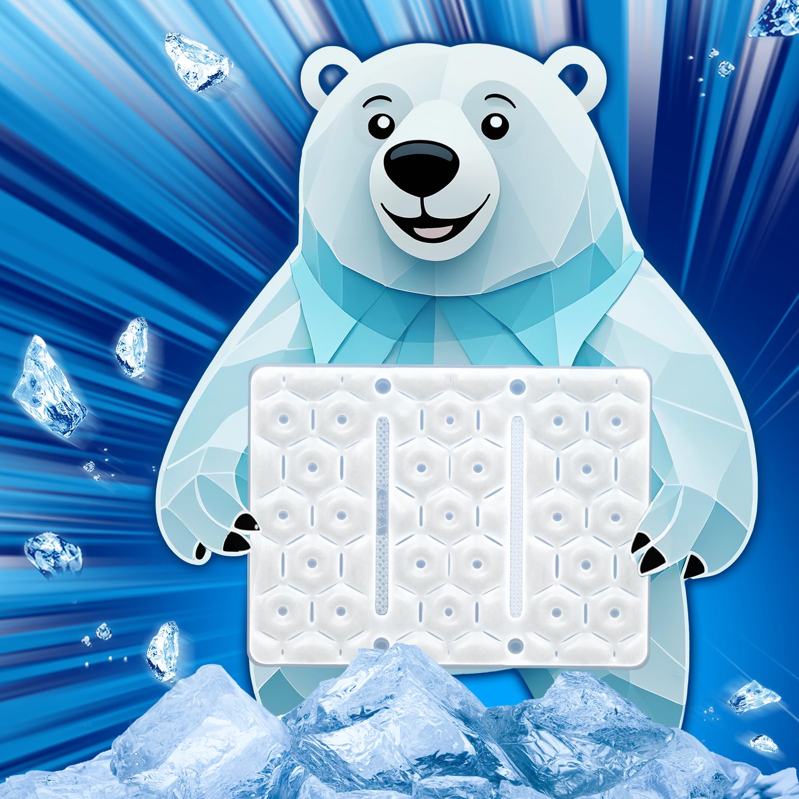 【日本業界初！28℃で自然凍結】GGPT 氷枕 ひんやりマット[41×30cm] 結露なし 繰り返し使用可能 冷却グッズ アイス枕 長時間 暑さ対策グッズ ひんやりクールシート 冷感 ベビーカー 子供