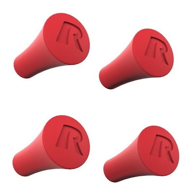 他サイト： Xグリップ用ラバーキャップ4個入 レッド RAP-UN-CAP-4-REDU P097-7446の商品画像