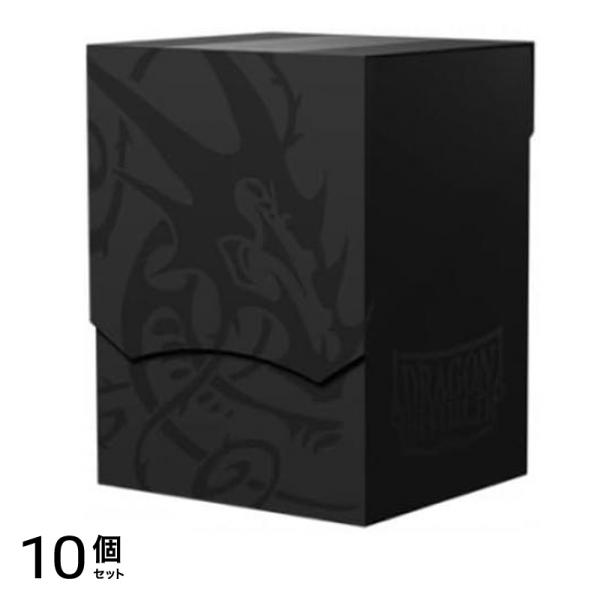 ドラゴンシールド デッキケース Deck Shell-Shadow Black 1個入 10個セット