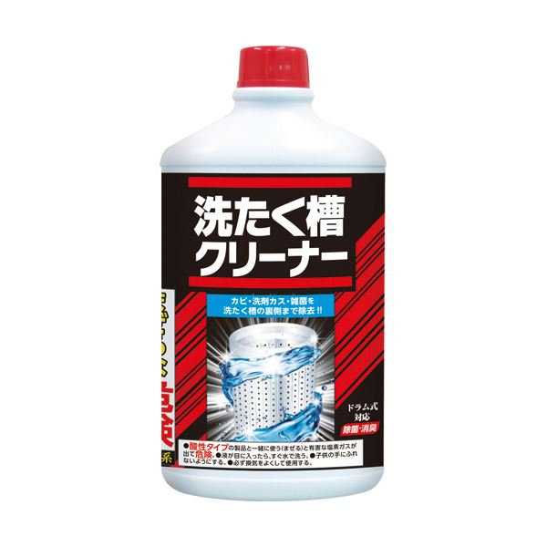（まとめ）カネヨ石鹸 洗たく槽クリーナー 550g 1セット（24本） [x3セット]