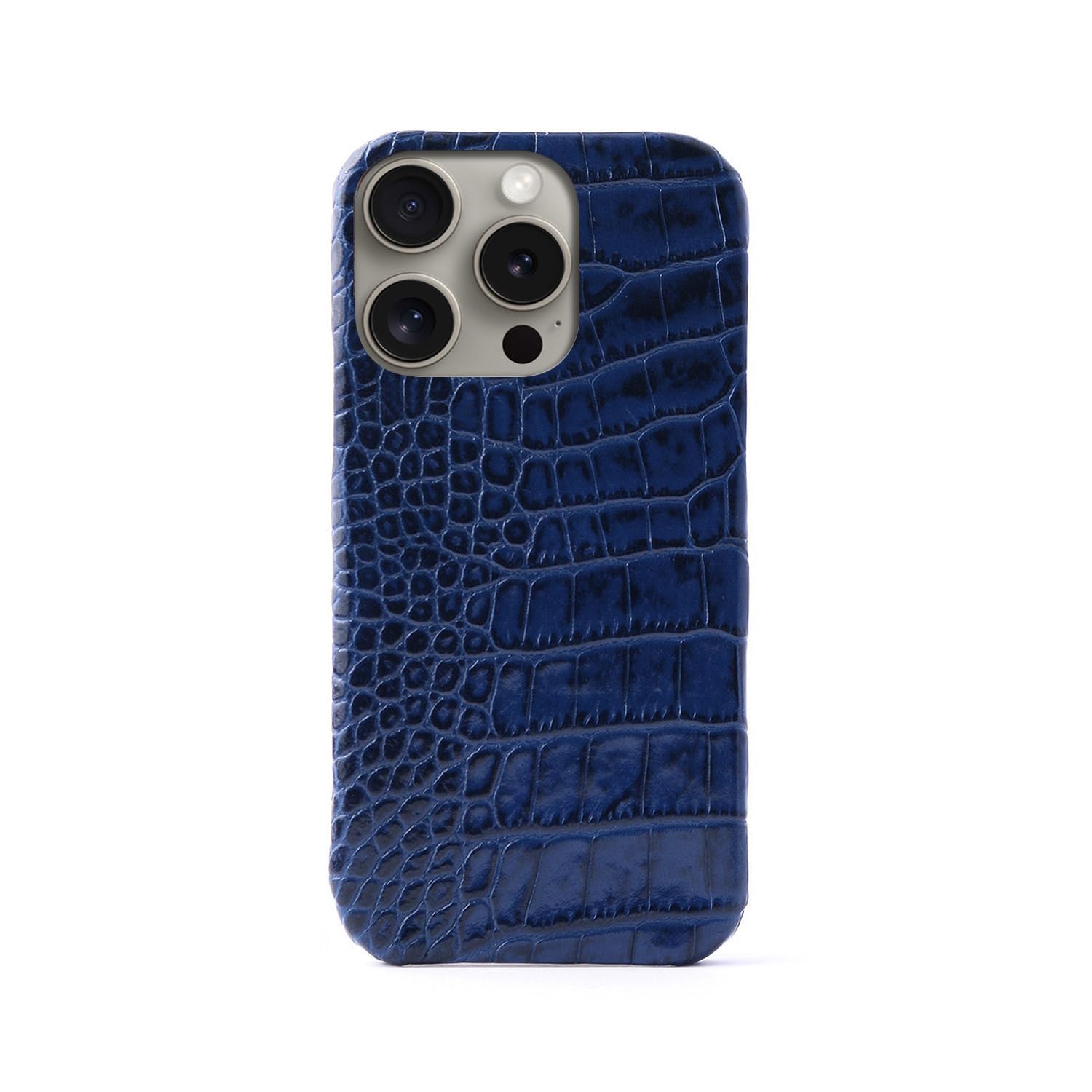 ABBI SIGNATURE iPhone 15 Pro 用 ケース 日本製 本革 背面タイプ LIPARI イタリアンレザーバックカバー MagSafe対応 [ ベジタブルタンニンレザー ハンドメイ