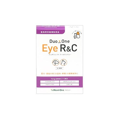 メニワン Duo One Eye R＆C(デュオワンアイアールアンドシー) 犬猫用 180粒(60粒×3袋) デユオワンアイアルアンドシ