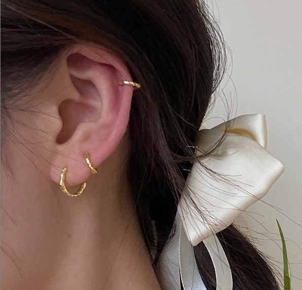 ピアスシルバー レディースシンプル 気質 シルバーイヤリングピアス