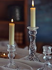 INSスタイル ガラスキャンドルホルダー 洗練された キャンドルライトディナー クリスタル ロマンティック キャンドルホルダー 小道具 装飾