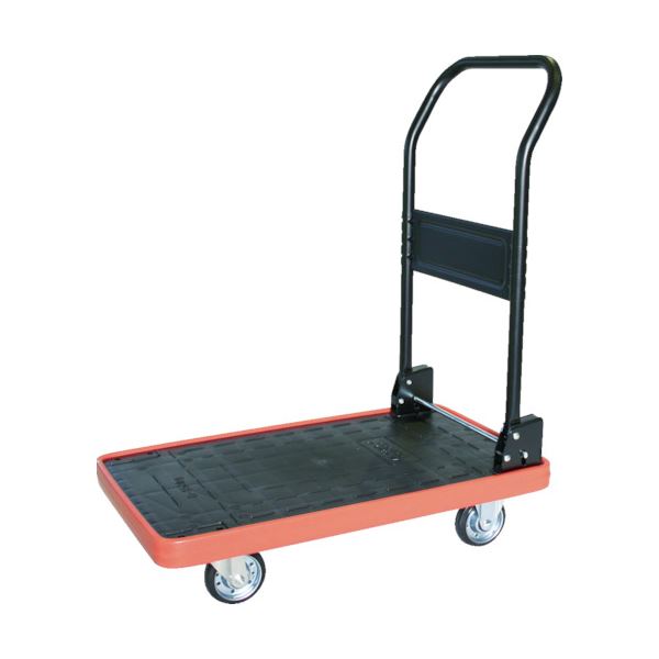 TRUSCOMKP樹脂製台車 折畳式 716x436 ブルー MKP-151-B 1台