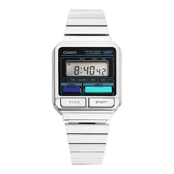 [CASIO] A120WE-1ADF 共用メタル時計